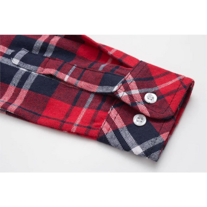 Casual Plaid Button Down