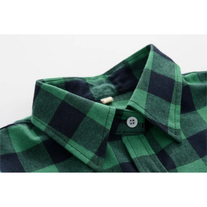 Casual Plaid Button Down