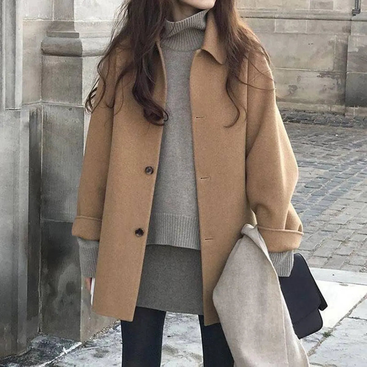Wool Casual Style Coat