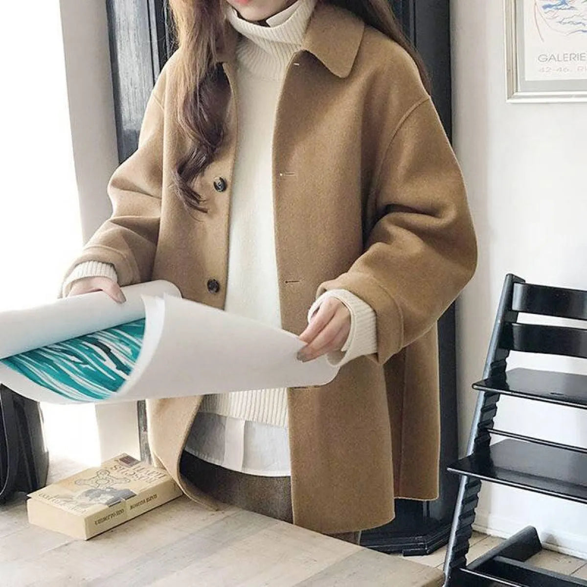 Wool Casual Style Coat