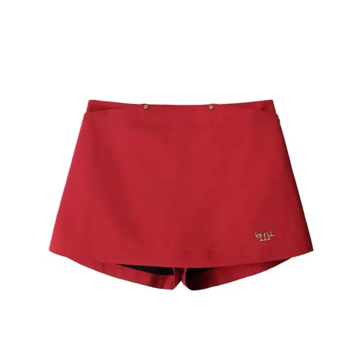 Y2K Bodycon Mini Skirt – Embroidered Detail