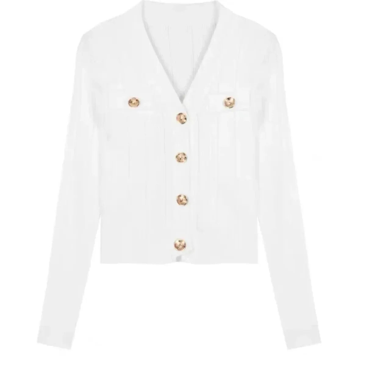 Y2K Kawaii Knitted Two-Piece Set – Elegant Mini Skirt Suit